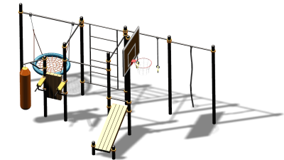 Спортивный комплекс воркаут ВС-88 в Саранске