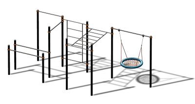 Спортивный комплекс воркаут ВС-105 в Саранске