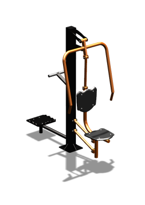 Уличный тренажер "Жим от груди Твистер" УТ328 в Саранске