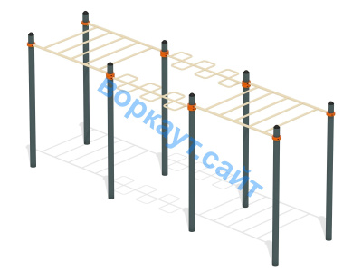 Воркаут комплекс рукоходов ВС-22 в Саранске