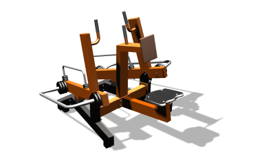 Силовой уличный тренажер  "Рычажная тяга"  УТ419 (тренажер находится на оптимизации у производства  и внешне может отличится от заявленной картинки в Саранске