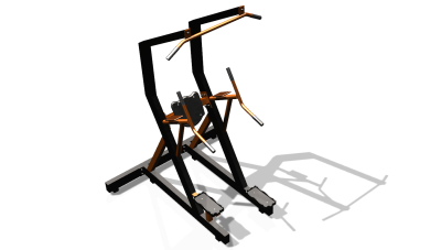 Силовой уличный тренажер  "Комбинированный станок"  УТ416 в Саранске