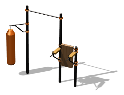 Спортивный комплекс воркаут ВС-148 в Саранске