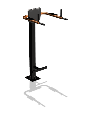 Уличный тренажер «Брусья-пресс» УТ 109 в Саранске