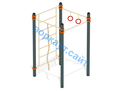 Воркаут комплекс ВC-18 в Саранске Воркаут комплекс ВC-18 в Саранске