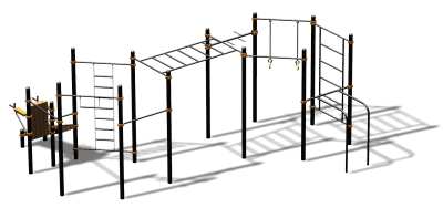 Спортивный комплекс воркаут ВС-86 в Саранске