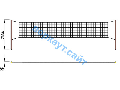 Волейбольные стойки СИО 3515 в Саранске