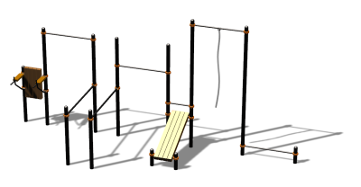 Спортивный комплекс воркаут ВС-90 в Саранске