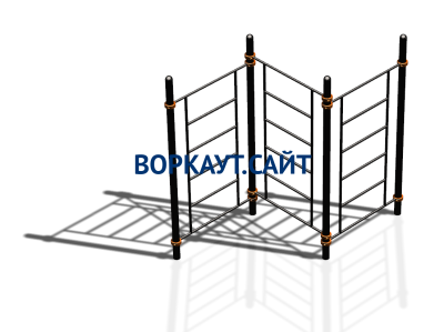 Спортивный комплекс воркаут ВС-80 в Саранске