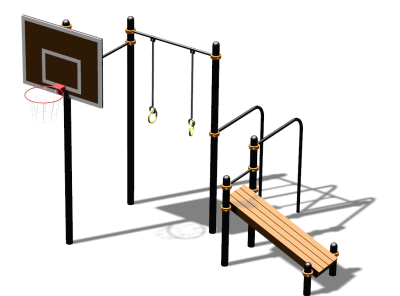 Спортивный комплекс воркаут ВС-143 в Саранске