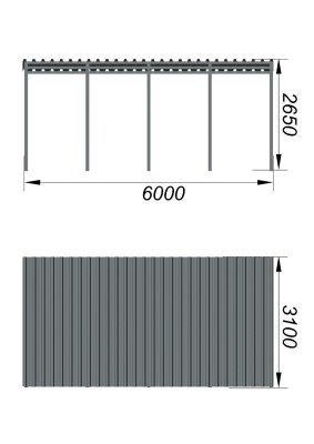 Теневой навес трибун МАФ 4130 в Саранске