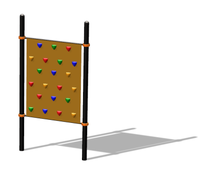 Воркаут стена для лазания ВС-35 в Саранске