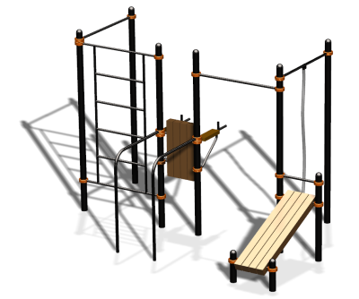 Спортивный комплекс воркаут ВС-145 в Саранске