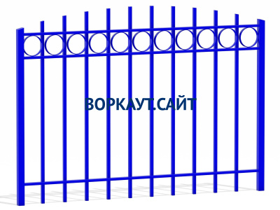 Ограждение спортивной площадки МАФ 5005 в Саранске