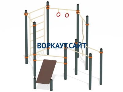 Спортивный комплекс воркаут ВС-49 в Саранске