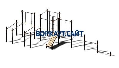 Спортивный комплекс воркаут ВС-83 в Саранске
