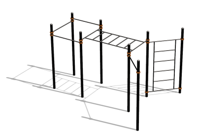 Спортивный комплекс воркаут ВС-117 в Саранске