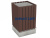 Урна деревянная квадратная с бетонным основанием МАФ 1633 в Саранске